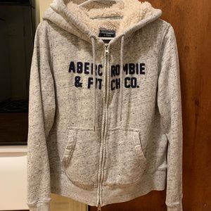 Sherpa line hoodie